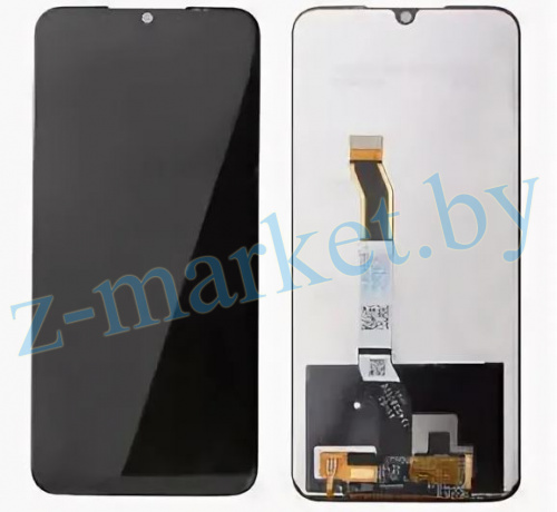 Модуль для Xiaomi Redmi Note 8, 8 2021 (M1908C3JC), (дисплей с тачскрином), черный в Гомеле, Минске, Могилеве, Витебске.