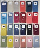 Чехол для iPhone 7, 8, SE 2020 Silicon Case, цвет 18 (фиолетовый) от интернет магазина z-market.by