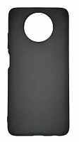 Чехол для Xiaomi Redmi Note 9T силиконовый черный, TPU Matte case от интернет магазина z-market.by