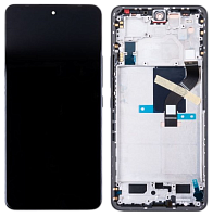Модуль для Xiaomi 12 Lite (2203129G), OR (дисплей с тачскрином в раме), черный от интернет магазина z-market.by