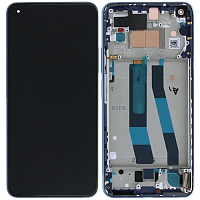 Модуль для Xiaomi 11 Lite 5G NE,Mi 11 Lite 4G/5G (2109119DG/M2) OR(SP) (дисплей +тач. в раме), синий от интернет магазина z-market.by