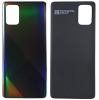 Задняя крышка для Samsung Galaxy A71 (A715F) Черный. от интернет магазина z-market.by