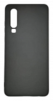 Чехол для Huawei P30 силиконовый черный, TPU Matte case от интернет магазина z-market.by