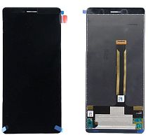 Модуль для Nokia 7 Plus (TA-1046) в сборе с тачскрином, черный от интернет магазина z-market.by