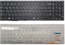 Клавиатура Samsung 370R4E 370R5E 15.6" np510r5e без рамки Черная от интернет магазина z-market.by
