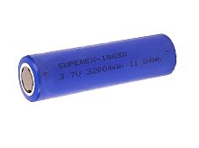 18650 Аккумулятор Li-Ion Superex 3200mAh, 3.7V (выпуклый плюс) от интернет магазина z-market.by