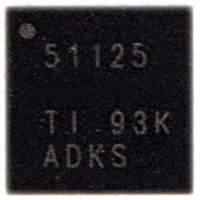 TPS51125 ШИМ-контроллер Texas Instruments QFN-24 004491 110170 (G-4-6) от интернет магазина z-market.by