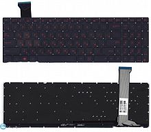 Клавиатура Asus ROG GL552VW, черная с красной подсветкой от интернет магазина z-market.by