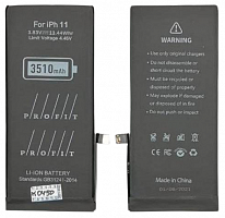 Аккумуляторная батарея Profit (Deji) для Apple iPhone 11, 3510mAh усиленная от интернет магазина z-market.by