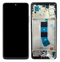 Модуль для Xiaomi Redmi Note 13 - Сервисный (дисплей с тачскрином в раме) черный от интернет магазина z-market.by