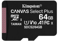 Карта памяти microSDHC 64Gb Kingston Orig., 100MB/s, Class10, Canvas Select Plus от интернет магазина z-market.by