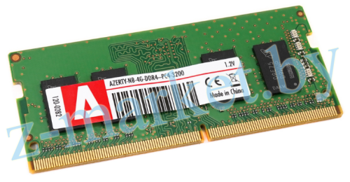 Оперативная память SODIMM DDR4 4Gb Azerty 3200 Мгц в Гомеле, Минске, Могилеве, Витебске.