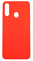Чехол для Samsung A20S (A207F) силиконовый красный, TPU Matte case  от интернет магазина z-market.by