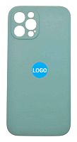 Чехол для iPhone 12 Pro Max Silicon Case цвет 58 (полынь) с закрытой камерой и низом от интернет магазина z-market.by