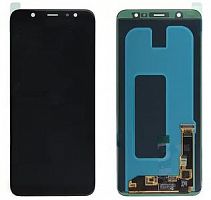 Модуль для Samsung A605, A605F (A6 Plus 2018), AMOLED (дисплей с тачскрином), черный от интернет магазина z-market.by