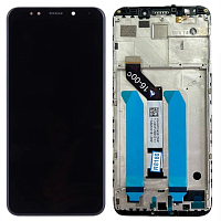 Модуль для Xiaomi Redmi 5 Plus (MEG7) - Сервисный (дисплей с тачскрином в раме), черный от интернет магазина z-market.by
