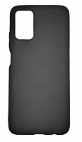 Чехол для Samsung A02S, A025F, A03S, A037F силиконовый черный, TPU Matte case от интернет магазина z-market.by