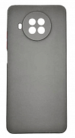 Чехол для Xiaomi Mi 10i  Silicon Mild с закрытой камерой, черный от интернет магазина z-market.by