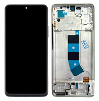 Модуль для Xiaomi Redmi Note 13 - Сервисный (дисплей с тачскрином в раме) зеленый от интернет магазина z-market.by