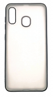 Чехол для Samsung A20, A205F, A30, A305F Stylish Case с цветной рамкой, черный от интернет магазина z-market.by