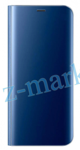 Чехол для Samsung Galaxy Note 9, N960, MIRROR Case, книжка с зеркальным верхом, синий в Гомеле, Минске, Могилеве, Витебске.
