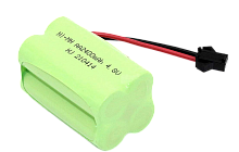 Универсальный аккумулятор Ni-Mh 4.8V 2400mAh AA Row разъем SM от интернет магазина z-market.by
