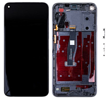Модуль для Huawei Honor 20, Nova 5T (YAL-L21) - OR (дисплей с тачскрином в раме), черный от интернет магазина z-market.by