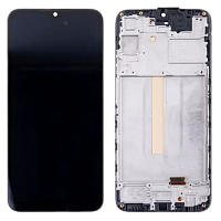 Модуль для Samsung A256E (A25 5G) OLED Small Size, (дисплей с тачскрном в раме), черный от интернет магазина z-market.by