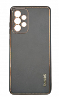 Чехол для Samsung A52, A525F экокожа, матовый, черный от интернет магазина z-market.by