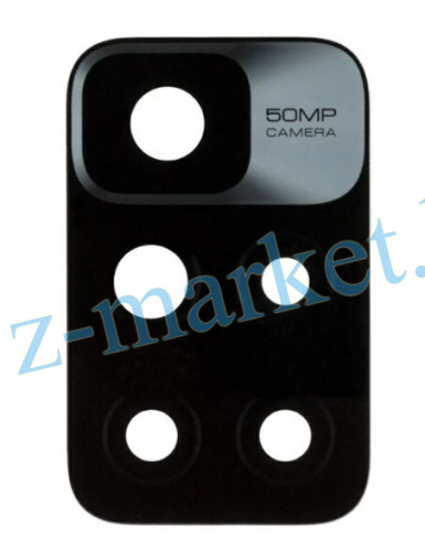 Стекло камеры для Xiaomi Redmi 10/10 2022 (21061119DG/22011119UY) Черный. в Гомеле, Минске, Могилеве, Витебске.