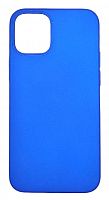Чехол для iPhone 12 mini Silicon Case, синий от интернет магазина z-market.by