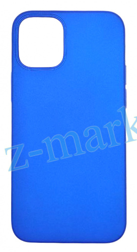 Чехол для iPhone 12 mini Silicon Case, синий в Гомеле, Минске, Могилеве, Витебске.