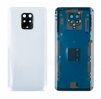 Задняя крышка для Xiaomi Redmi Note 9S/Note 9 Pro (M2003J6A1G/M2003J6B2G) Белый - Премиум. от интернет магазина z-market.by