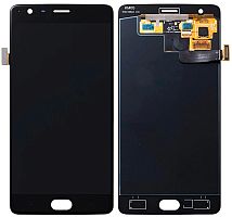 Модуль для OnePlus 3, 3T, OLED (дисплей с тачскрином), черный от интернет магазина z-market.by