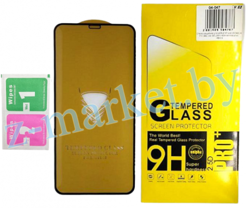 Защитное стекло для iPhone XS MAX, 11 Pro Max, OG GOLDEN, полн. покр. черное в Гомеле, Минске, Могилеве, Витебске.