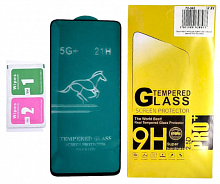 Защитное стекло для Huawei Y9A с черной рамкой от интернет магазина z-market.by