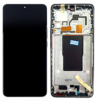 Модуль для Xiaomi 12T, 12T Pro (22071212AG/MZB0CE5RU) - Сервисный (дисплей в раме), черный от интернет магазина z-market.by