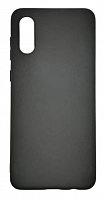 Чехол для Samsung A02, A022, M02 силиконовый черный, TPU Matte case от интернет магазина z-market.by