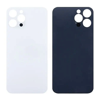 Задняя крышка для iPhone 12 Pro Max Белый (стекло, широкий вырез под камеру, логотип). от интернет магазина z-market.by
