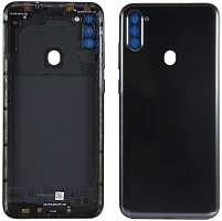 Задняя крышка для Samsung Galaxy M11 (M115F) Черный. от интернет магазина z-market.by