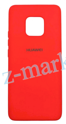 Чехол для Huawei Mate 20 Pro силиконовый красный, TPU Matte case в Гомеле, Минске, Могилеве, Витебске.