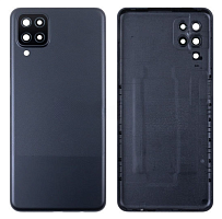 Задняя крышка для Samsung Galaxy A12/A12 Nacho (A125F/A127F) Черный. от интернет магазина z-market.by