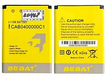 CAB0400000C1 / CAB0400011C1 аккумуляторная батарея Bebat для Alcatel OT-1035D, OT-1016D, OT-1052D от интернет магазина z-market.by