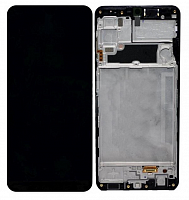 Модуль Samsung A225, A225F (A22 4G) черный, оригинал (матрица + тачскрин в сборе в раме) от интернет магазина z-market.by