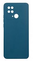 Чехол для Xiaomi Redmi 10C, Poco C40 Silicon Case синий от интернет магазина z-market.by