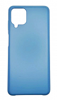 Чехол для Samsung A12, A125F, A127F, M12, M12F, F12 Silicon Case синий от интернет магазина z-market.by