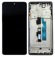 Модуль для Xiaomi Redmi Note 13 Pro - Сервисный (дисплей с тачскрином в раме) черный от интернет магазина z-market.by