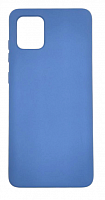 Чехол для Samsung A81, Note 10 Lite, N770 силиконовый синий, TPU Matte case  от интернет магазина z-market.by