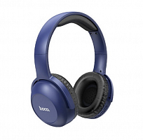 Наушники полноразмерные HOCO W33 bluetooth 5.0 с микрофоном microSD синий от интернет магазина z-market.by