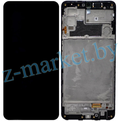 Модуль для Samsung M225, M225F (M22) оригинал (SP), (дисплей с тачскрином в раме), черный в Гомеле, Минске, Могилеве, Витебске.